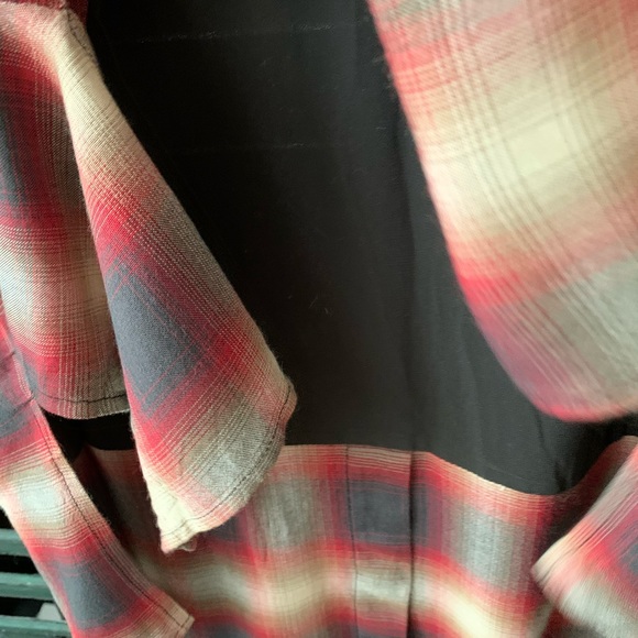 AllSaints “Heny” Tie-Front Check Dress size US 6/ UK 10 - Picture 8 of 11